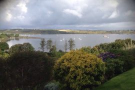 View from Channel View Cottage over Church Strand